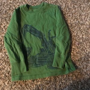 Boys 5T Old Navy Tractor Long Sleeve Tee
